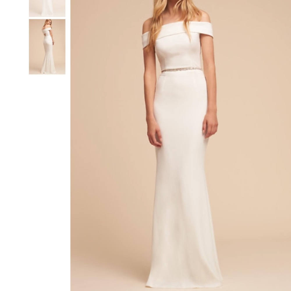 NWOT BHLDN KATIE MAY LEGACY WEDDING DRESS IVORY Z408-2